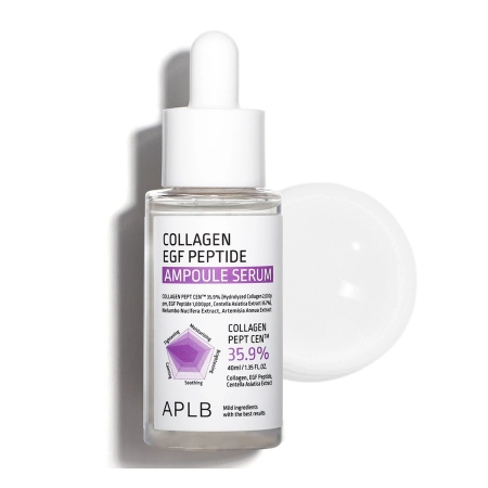 APLB - Collagen EGF Peptide Ampoule Serum - Mitrinošs un Nostiprinošs Sejas Serums - 40ml