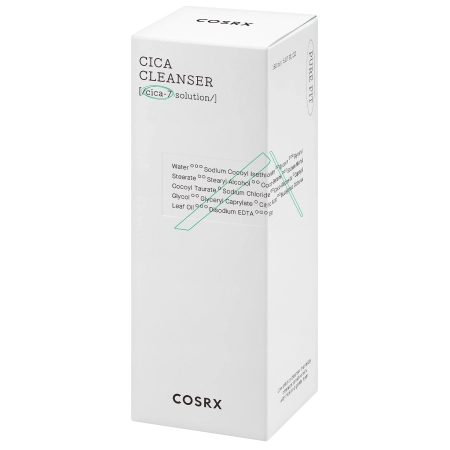 COSRX - Pure Fit Cica Cleanser - Attīrošas Putas Sejas Mazgāšanai - 150ml