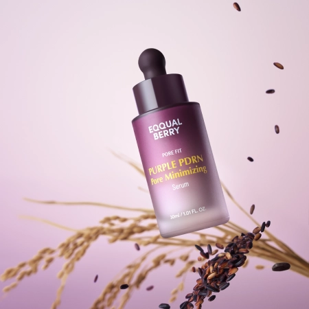 EQQUALBERRY - Purple PDRN Pore Minimizing Serum - Sejas Serums Poru Sašaurināšanai - 30ml