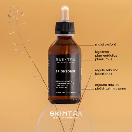 SkinTra - Brightoner - Visa Gada Skābju Toniks 9% - 100ml