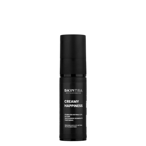 SkinTra - Creamy Happiness - Emulsija ar 0,1% Retinālu Ciklodekstrīnos - 30ml