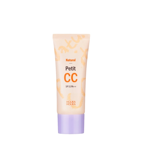 Holika Holika - Natural Petit CC - Viegls Tonējošs CC Krēms Siltā Bēšā Tonī - 30ml