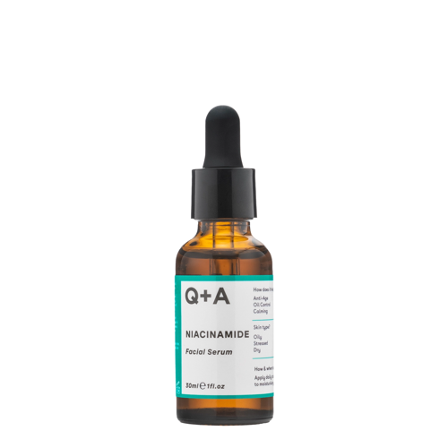 Q+A - Niacinamide Facial Serum - Līdzsvarojošs sejas serums ar niacinamīdu - 30ml