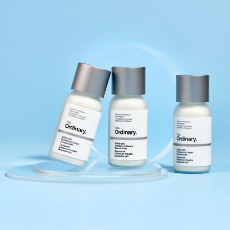 The Ordinary - Sulfur 10% Powder-to-Cream Concentrate - Pūderis Pret Lokālām Nepilnībām - 5g