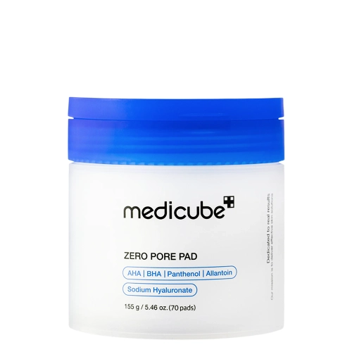 Medicube - Zero Pore Pad 2.0 - Nolobošie Kosmētiskie Spilventiņi Sejai - 70gab/155ml