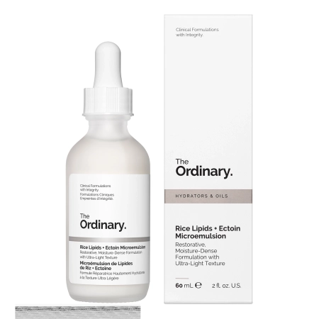 The Ordinary - Rice Lipids + Ectoin Microemulsion - Mikroemulsija ar Rīsu Lipīdiem un Ektoīnu - 120ml