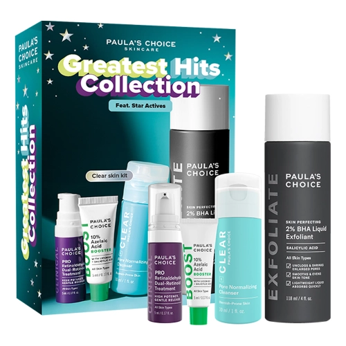 Paula's Choice - Greatest Hits Collection - Bestselleru Komplekts - 30ml + 118ml + 5ml + 5ml