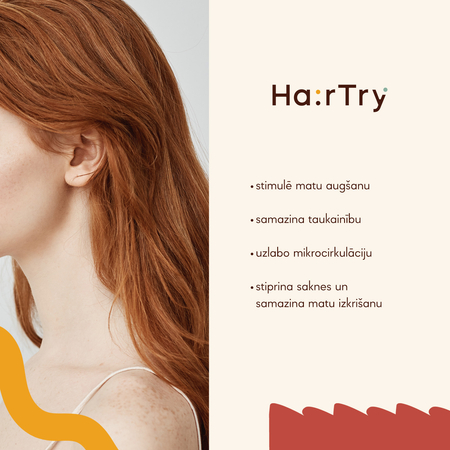 HairTry - Long Hair, Don't Care - Barojošs Losjons Galvas Ādai ar Iekapsulētu Eļļu un Augu Ekstraktiem - 100ml