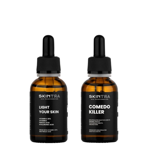 SkinTra - Komplekts Clear & Bright Duo - 30 ml + 30 ml