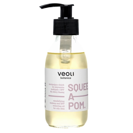 Veoli Botanica - Emulģējoša Eļļa Grima un SPF Noņemšanai Taukainai Ādai - 150ml