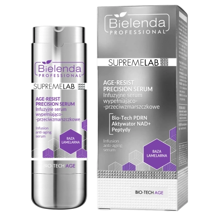 Bielenda Professional - Supremelab - Bio-Tech Age - Resist Precision Serum - Atjaunojošs Serums ar Aizpildošu Efektu - Pretgrumbu - 30ml