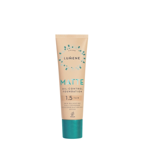 Lumene - Matte Oil Control Foundation SPF 20 - Matējošs Tonālais Krēms - 1,5 Fair - 30ml