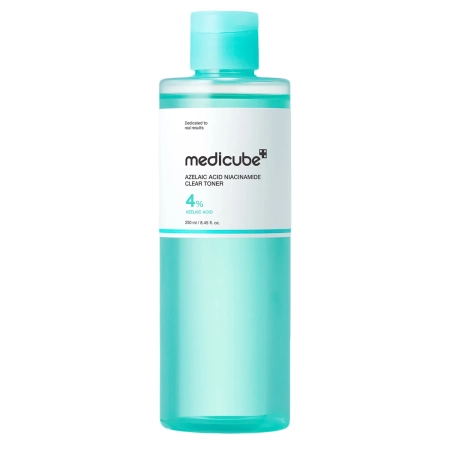Medicube – Azelaic Acid Clear Toner – Attīrošs un Izgaismojošs Toniks ar Azelainskābi – 250 ml