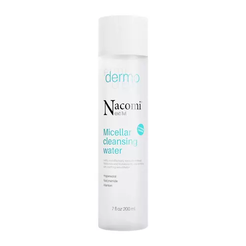 Nacomi - Next Level - Micellar Cleansing Water - Micelārais Ūdens Sausai un Jutīgai Ādai - 200ml