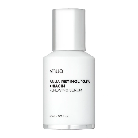 Anua - Nano Retinol 0,3% + Niacin Renewing Serum - Izlīdzinošs un Izgaismojošs Serums ar Retinolu - 30ml
