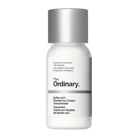 The Ordinary - Sulfur 10% Powder-to-Cream Concentrate - Pūderis Pret Lokālām Nepilnībām - 5g