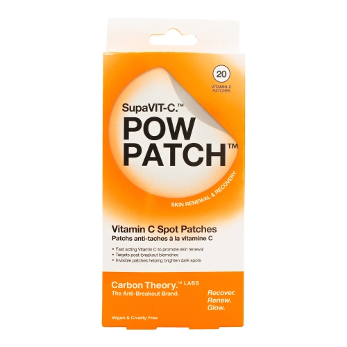 Carbon Theory - SupaVit-C Pow Patch - Plāksteri Pret Nepilnībām ar C Vitamīnu - 20gab