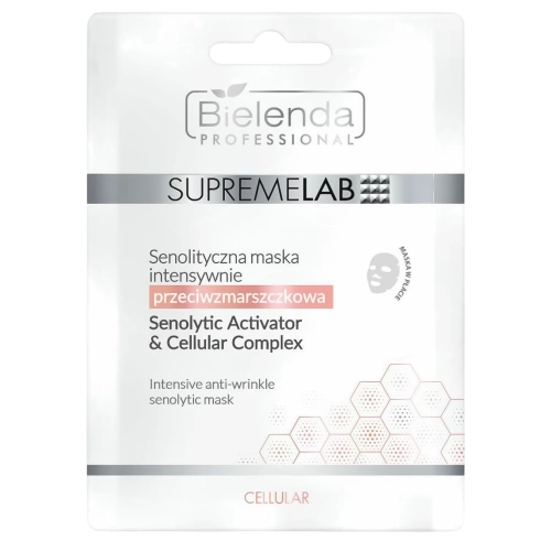 Bielenda Professional - Supremelab - Cellular - Senolītiskā Intensīvā Maska Pret Grumbām - 1gab
