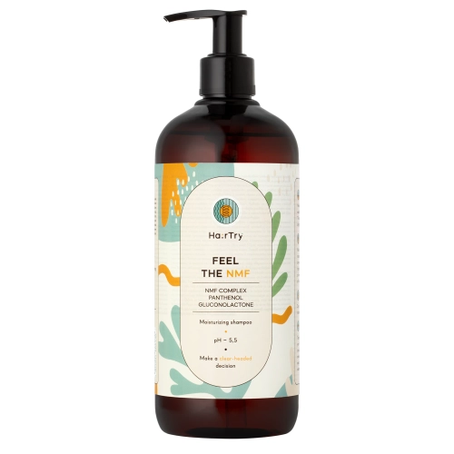 HairTry - Feel The NMF - Mitrinošs Šampūns - 500ml