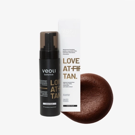Veoli Botanica - Love At First Tan - Amber Crush - Ekspress Bronzējošās Putas - 200ml