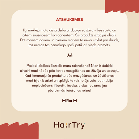 HairTry - Heat Lock - Nenoskalojams Kondicionieris - 200ml