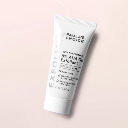 Paula's Choice - Skin Perfecting - 8% AHA Gel Exfoliant - Eksfoliējoša Želeja ar 8% Glikolskābi - 15ml