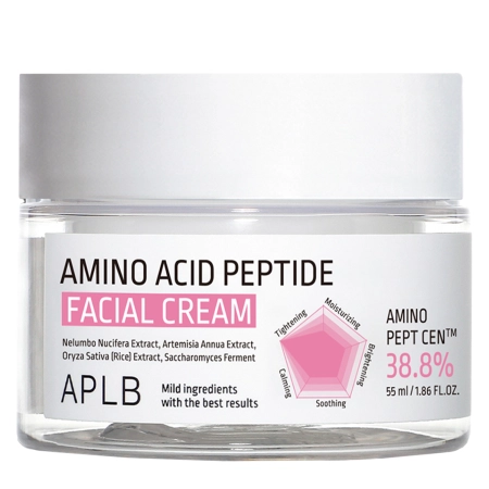 APLB - Amino Acid Peptide Facial Cream - Nomierinošs un Nostiprinošs Sejas Krēms - 55ml
