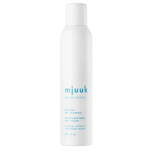 Mjuuk - Naked Sense Fragrance-free Refresh Dry Shampoo - Atsvaidzinošs Sausais Šampūns - Bez Smaržas - 250ml