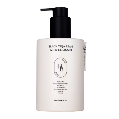 HEVEBLUE - Black Yuja Bean Milk Cleanser - Emulsija Sejas Attīrīšanai - 290ml