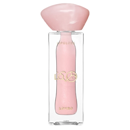 LOVRO - Bloomlight Lipgloss - Apjomu Palielinošs Lūpu Spīdums ar Atvēsinošu Efektu - 02 Quartz Kiss - 5,5g