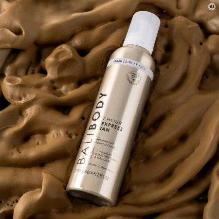 Bali Body - 1 Hour Express Self Tan - Ātras Iedarbības Paštonējošās Putas - 225ml
