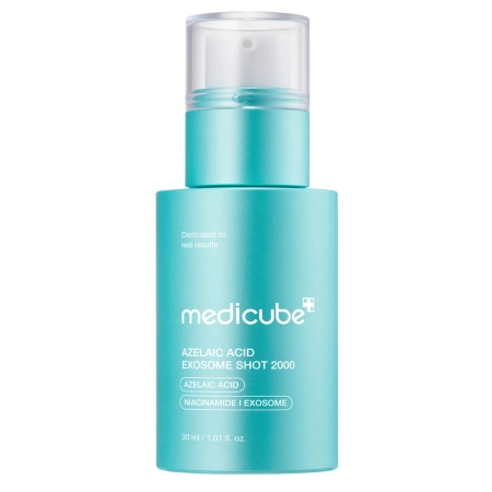 Medicube - Azelaic Acid Exosome Shot 2000 - Stumulējošs Serums ar Mikroadatām un Azelātskābi - 30ml