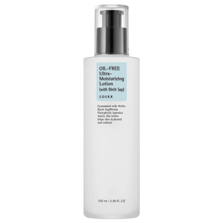 COSRX - Oil - Free Ultra - Moisturizing Lotion - Mitrinošs sejas losjons - 100ml