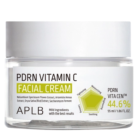 APLB - PDRN Vitamin C Facial Cream - Nostiprinošs Sejas Krēms ar C Vitamīnu - 55ml