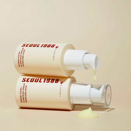 K-SECRET - SEOUL 1988 Serum : Retinal Liposome 2% + Black Ginseng - Nostiprinošs Serums ar Retinālu - 30ml