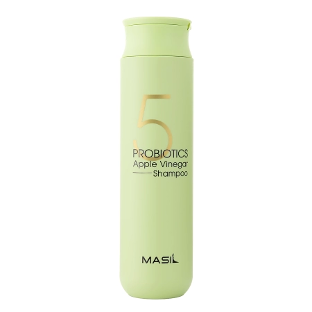 Masil - 5 Probiotics Apple Vinegar Shampoo - Attīrošs Šampūns ar Ābolu Etiķi un Probiotikām - 300ml