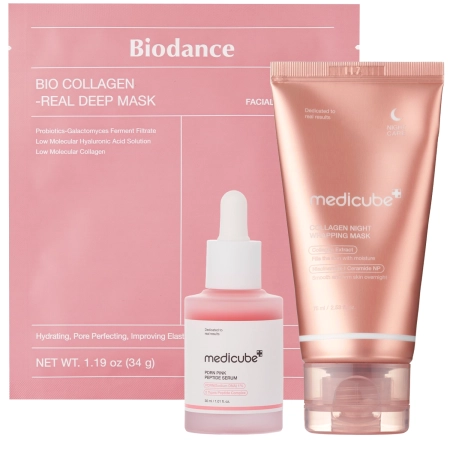 Komplekts Double Collagen Boost Set - 75 ml + 34 g + 30 ml