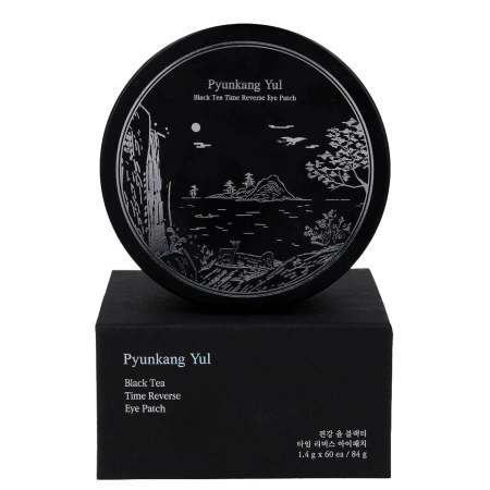 Pyunkang Yul - Black Tea Time Reverse Eye Patch - Hidrogela acu plāksnītes - 60gab