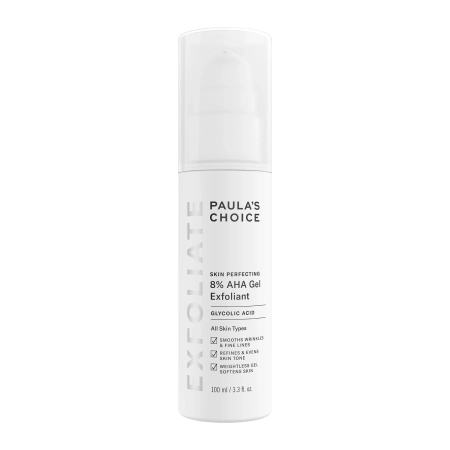 Paula's Choice - Skin Perfecting - 8% AHA Gel Exfoliant - Eksfoliējoša Želeja ar 8% Glikolskābi - 100ml