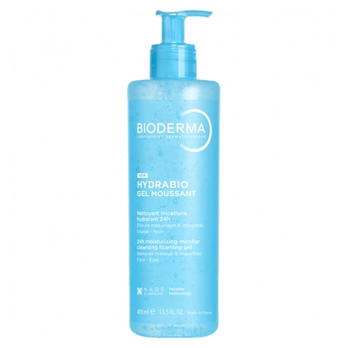 Bioderma - Hydrabio Gel Moussant - Mitrinoša Sejas Mazgāšanas Želeja - 400ml