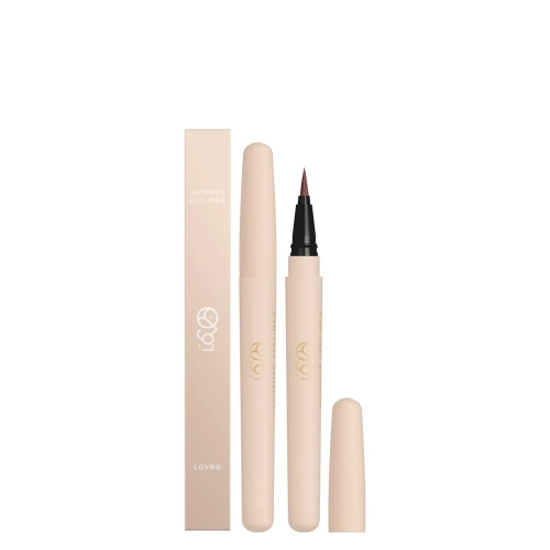 LOVRO - Shimmer Eyeliner - Mirdzošs Šķidrais Acu Laineris - 01 Chocolate - 0,6g