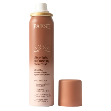 Paese - Ultra-Light Self Tanning Face Mist - Viegla Paštonējoša Sejas Migliņa - 75ml