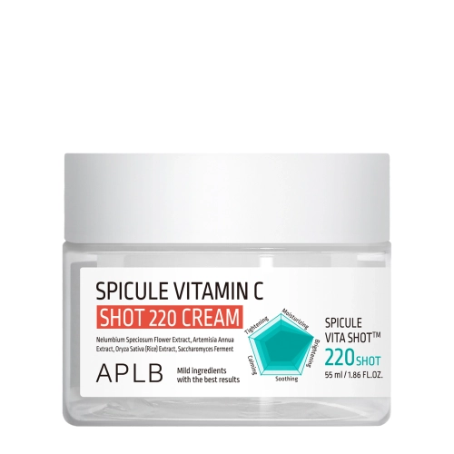 APLB - Spicule Vitamin C Shot 220 Cream - Mikroadatu Krēms ar C Vitamīnu - 55ml