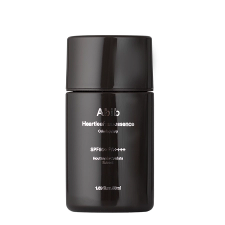 Abib - Heartleaf Sun Essence Calming Drop - Nomierinoša Saules Aizsargesence SPF50 PA++++ ar Sirdslapu - 50ml