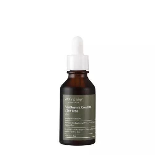 Mary&May - Houttuynia Cordata and Tea Tree Serum - Serums pret pūtītēm ar augu ekstraktiem - 30ml
