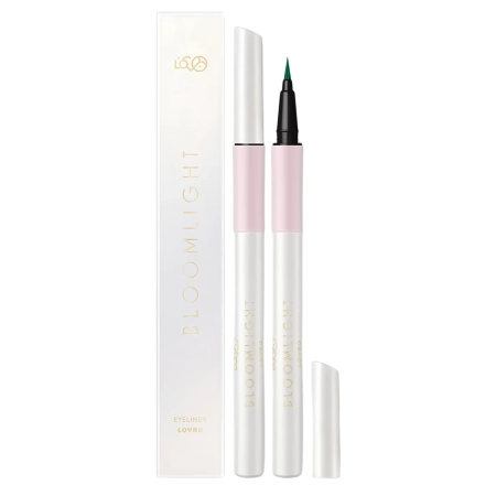 LOVRO - Bloomlight Eyeliner - Šķidrais Acu Laineris - Emerald - 0,6g