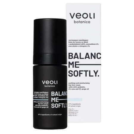 Veoli Botanica - Balance Me Softly - Nomierinošs un Mitrinošs Dienas Krēms Sejai - 30ml