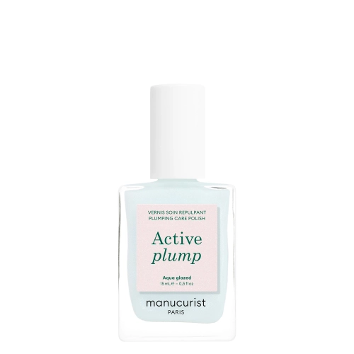 Manucurist - Active - Active Plump - Kopjoša Laka 2in1 - Aqua Glazed - 15ml