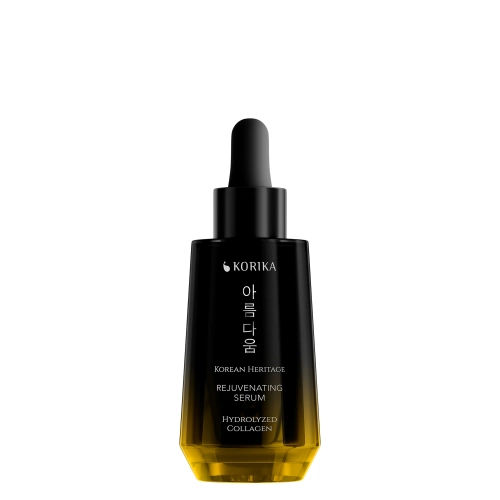 KORIKA - Korean Heritage Hydrolyzed Collagen Premium Rejuvenating Serum - Atjaunojošs Sejas Serums ar Kolagēnu - 30ml