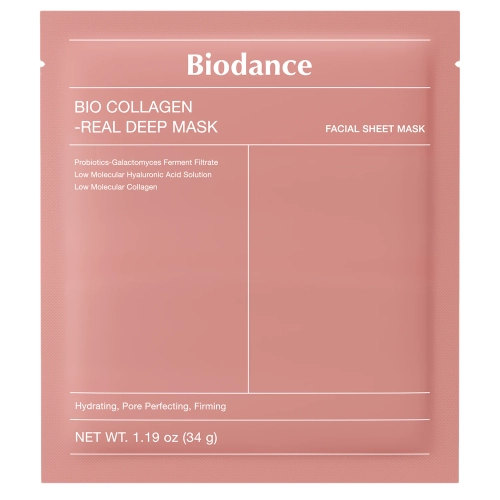 Biodance - Bio-Collagen Real Deep Mask - Nostiprinoša Auduma Maska ar Kolagēnu - 1gab/34g
